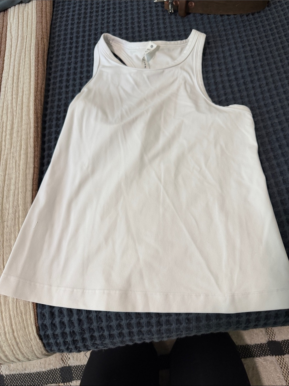 lululemon athletica White Racerback Tank